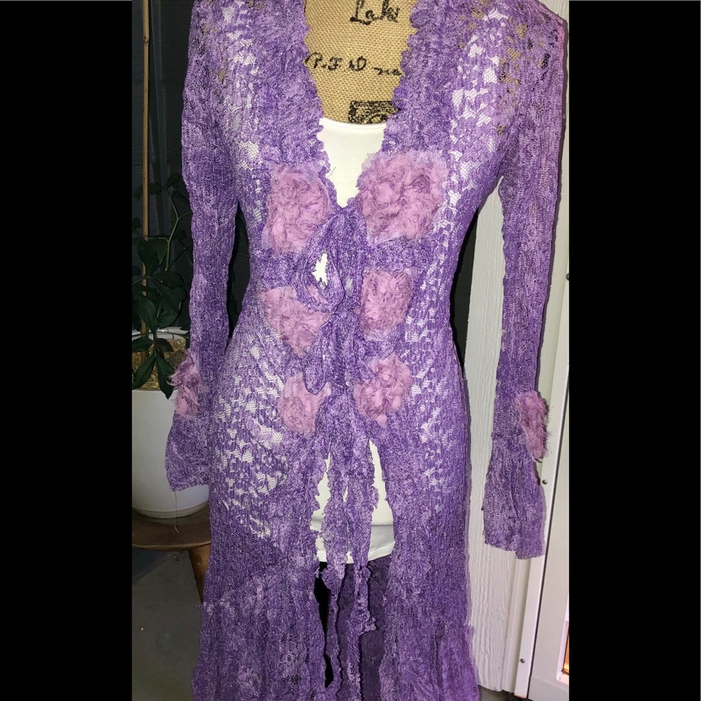 Long Lace Jacket - Picture 2 of 3